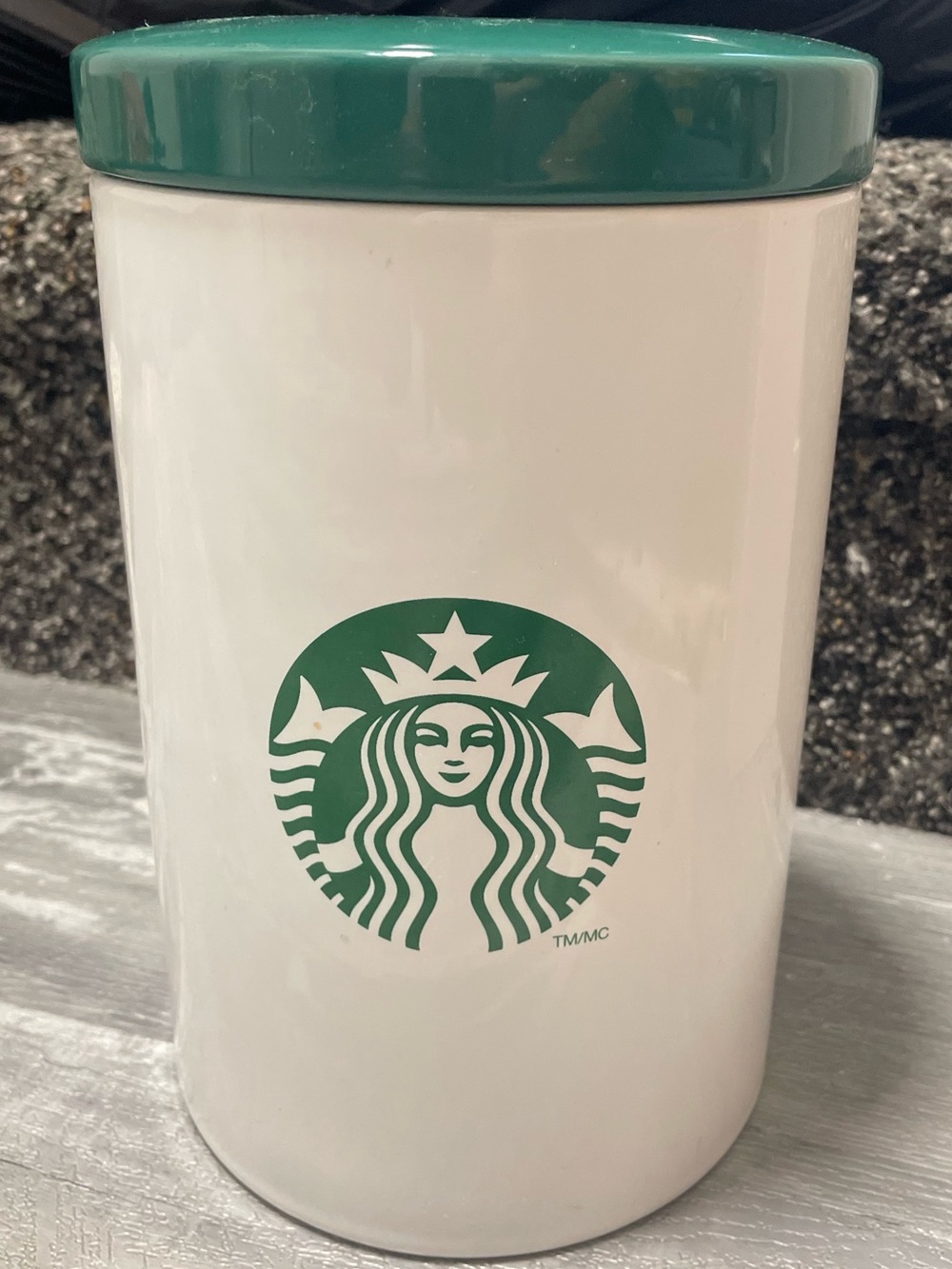 Large Starbucks Ceramic Kitchen Coffee Canister